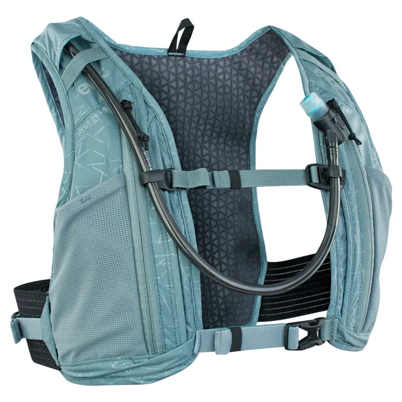 Evoc Hydro Pro 3 + Hydration Bladder 1.5L Hydration Pack in Steel Blue-3