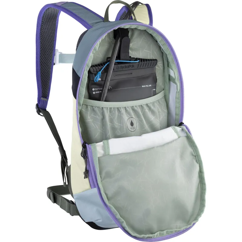 Evoc Joyride 4L Kids Backpack in Steel Lemonade Mint-3
