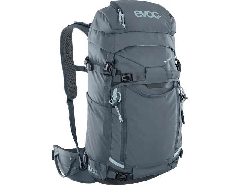 Balfes Bikes Evoc Patrol 32L Backpack in Carbon Grey | Free postage over £30, £10 off first order, price match & 0% finance.