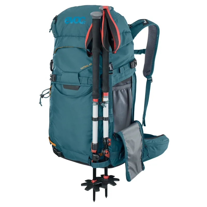 Evoc Patrol 40L Backpack in Petrol-9