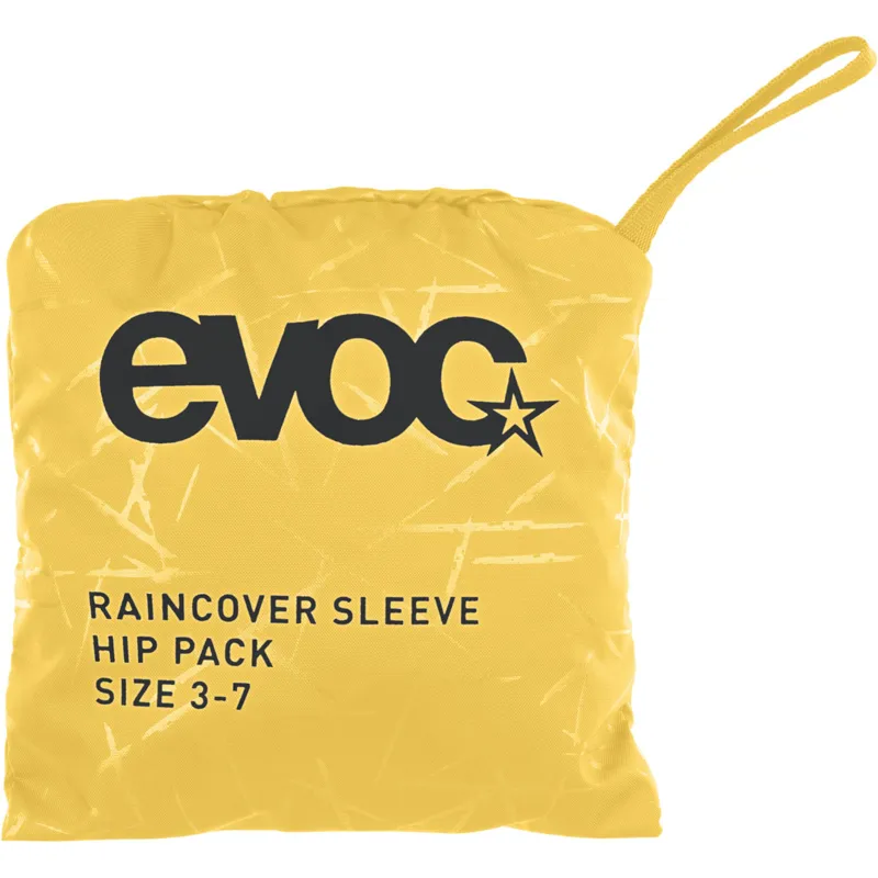 Evoc Raincover Sleeve Hip Pack in Sunflower-1