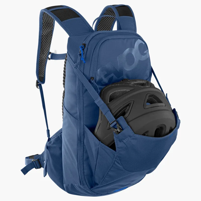 Evoc Ride Performance Hydration Backpack 12L + 2L Bladder in Blue Denim-3