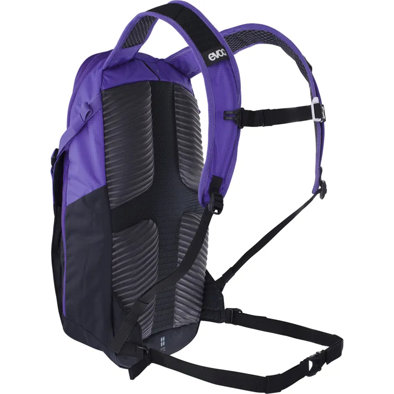 Evoc Ride Performance Backpack 8L + 2L Bladder in Violet-2