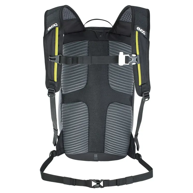 Evoc Ride Performance Backpack 8L + 2L Bladder in Black-1