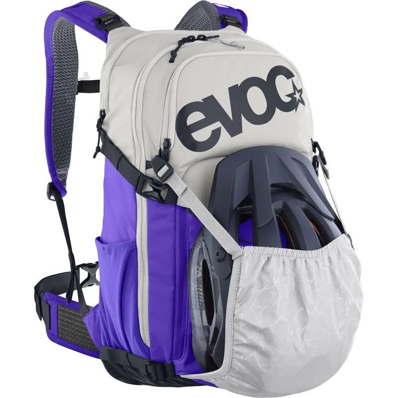 Evoc Stage 18L Performance Backpack in Sand/Violet-3