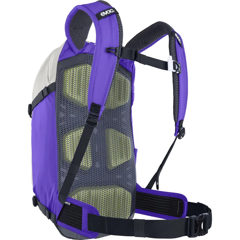 Evoc Stage 18L Performance Backpack in Sand/Violet-6