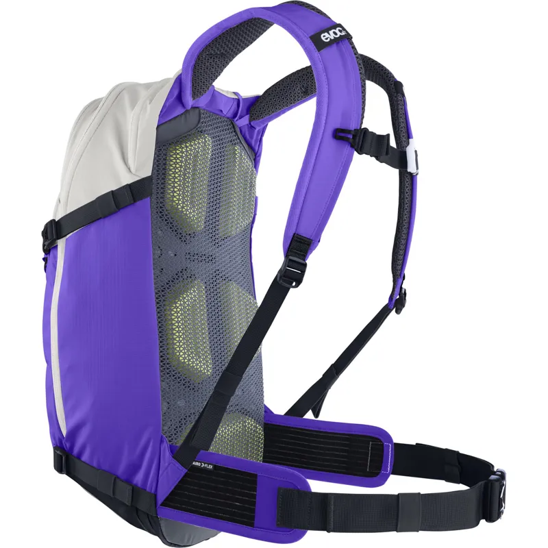 Evoc Stage 18L Performance Backpack in Sand/Violet-7