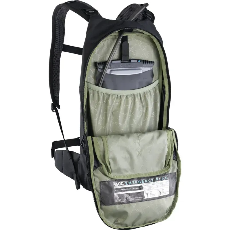 Evoc Stage 6L Performance Backpack + 2L Hydration Bladder in Black-5