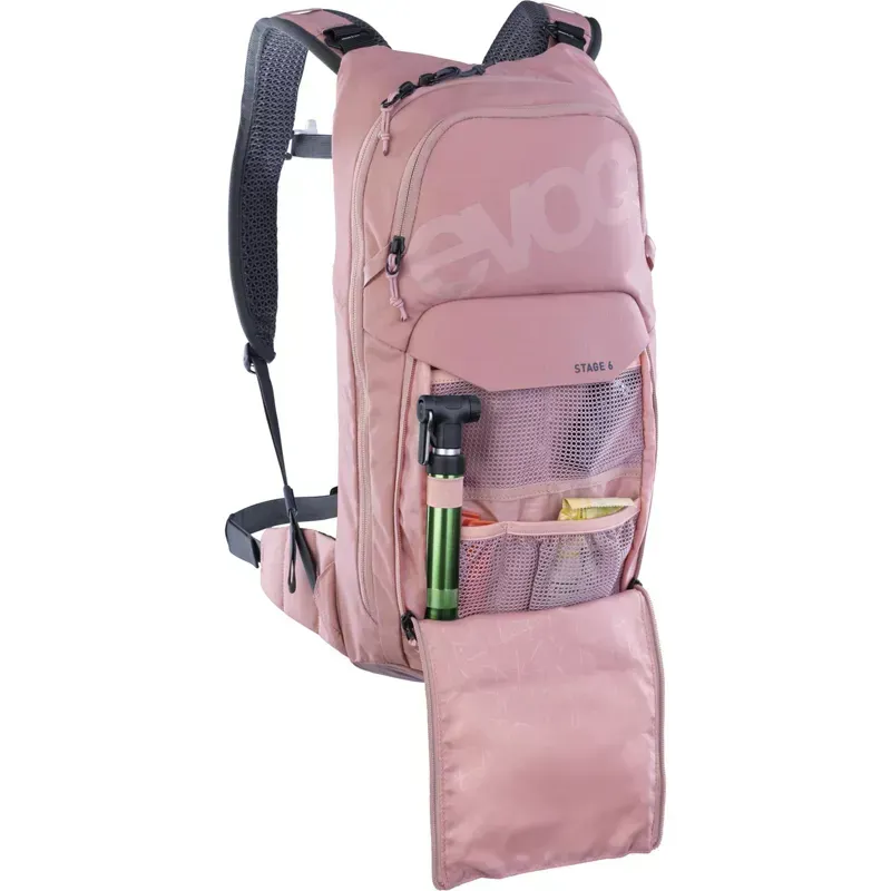 Evoc Stage 6L Performance Backpack + 2L Hydration Bladder in Dusty Pink-4