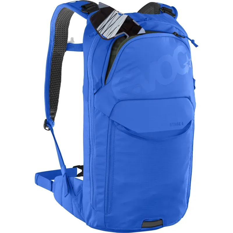 Evoc Stage 6L Performance Backpack + 2L Hydration Bladder in Royal Blue-2