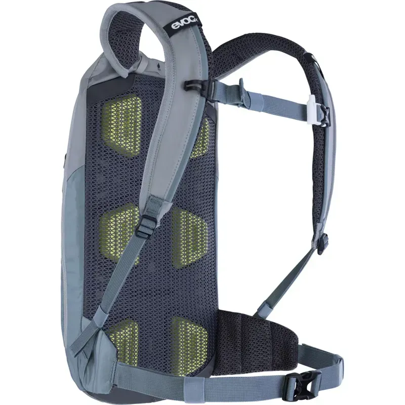 Evoc Stage 6L Performance Backpack + 2L Hydration Bladder in Stone/Steel Grey-6