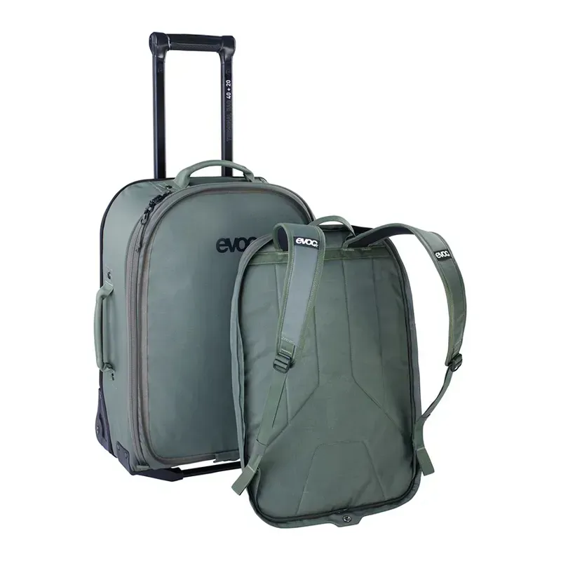 Evoc Terminal Bag 40L + 20L Daypack in Dark Olive-2