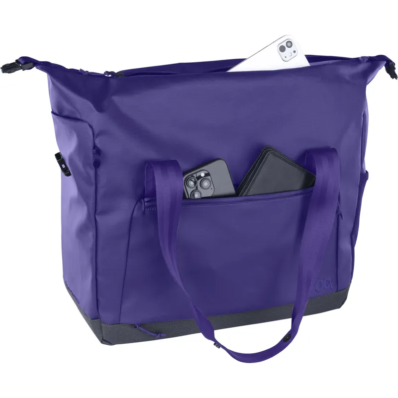Evoc Tote Travel Bag 30L in Violet/Black-5