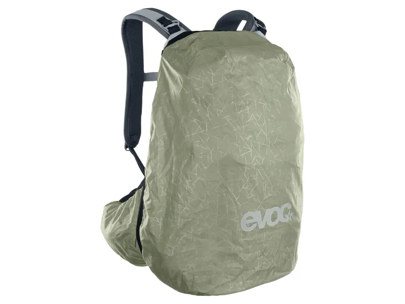 Evoc Trail Pro Protector Backpack 16L L/XL 2023 in Stone/Carbon Grey-8