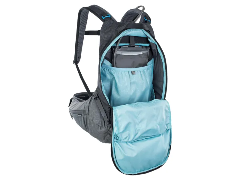 Evoc Trail Pro Protector Backpack 16L L/XL in Black/Carbon Grey-5