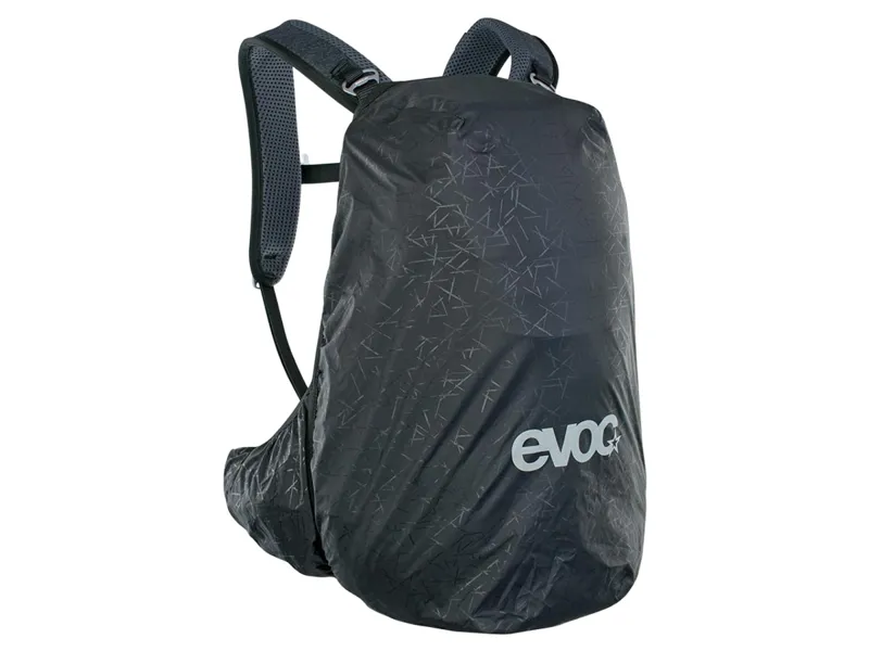 Evoc Trail Pro Protector Backpack 16L L/XL in Black/Carbon Grey-9