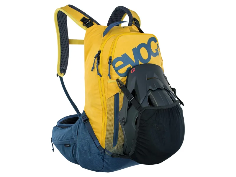 Evoc Trail Pro Protector Backpack 16L L/XL in Curry Yellow-7