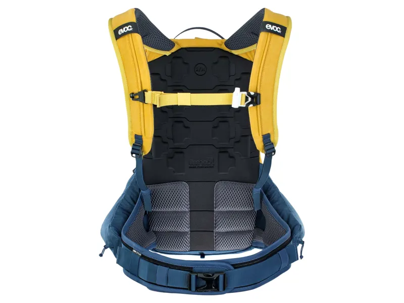 Evoc Trail Pro Protector Backpack 16L L/XL in Curry Yellow-1