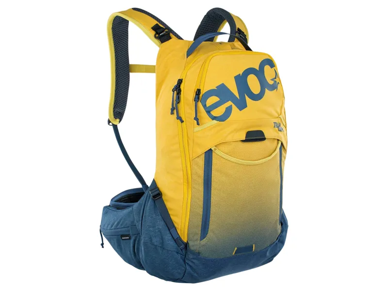 Evoc Trail Pro Protector Backpack 16L L/XL in Curry Yellow