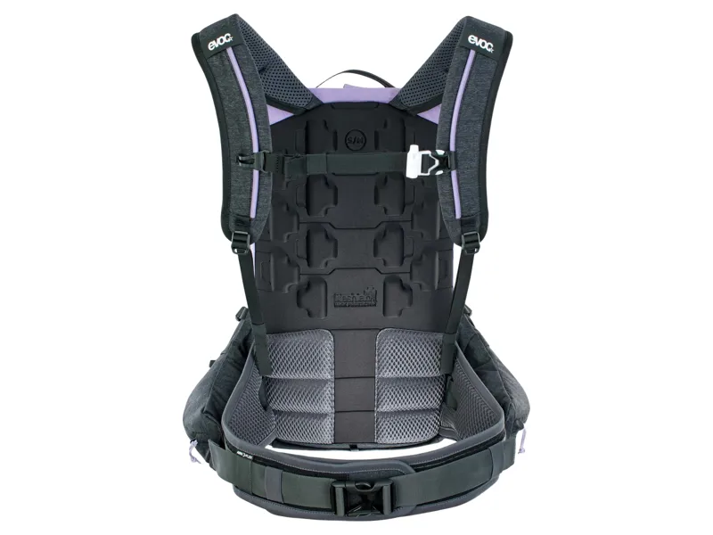 Evoc Trail Pro Protector Backpack 16L L/XL in Purple-1
