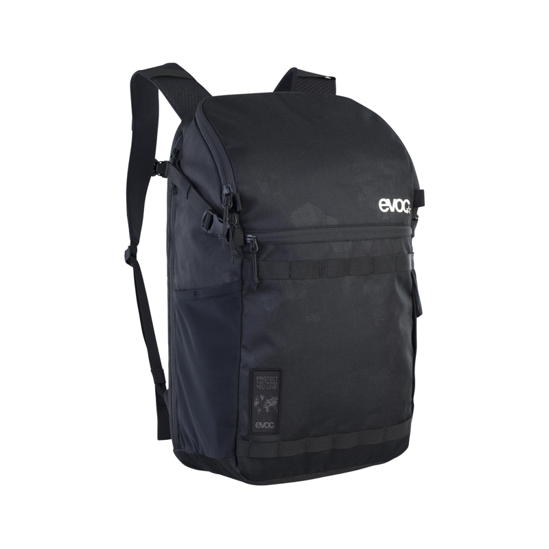 Balfes Bikes Evoc Travel Backpack 22L in Black | Free postage over £30, £10 off first order, price match & 0% finance.