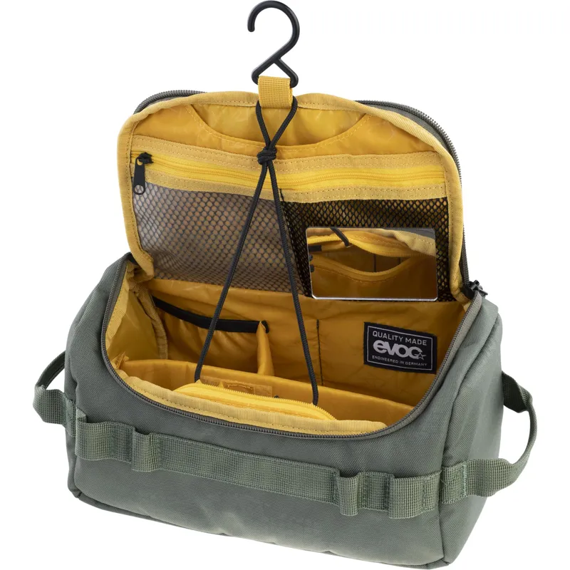 Evoc Wash Bag 4L in Dark Olive-3