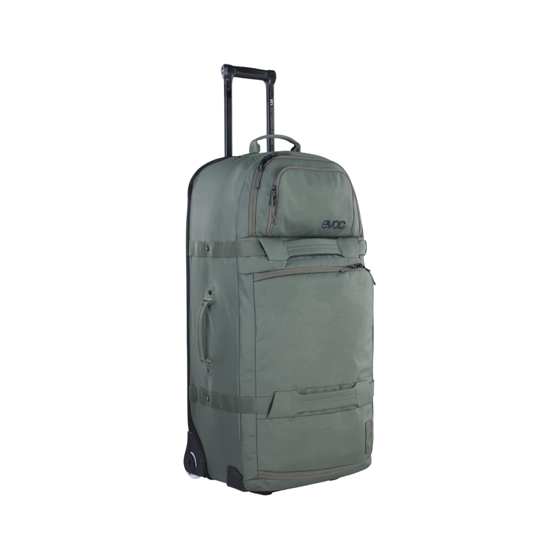 Balfes Bikes Evoc World Traveller 125L Travel Bag in Dark Olive | Free postage over £30, £10 off first order, price match & 0% finance.