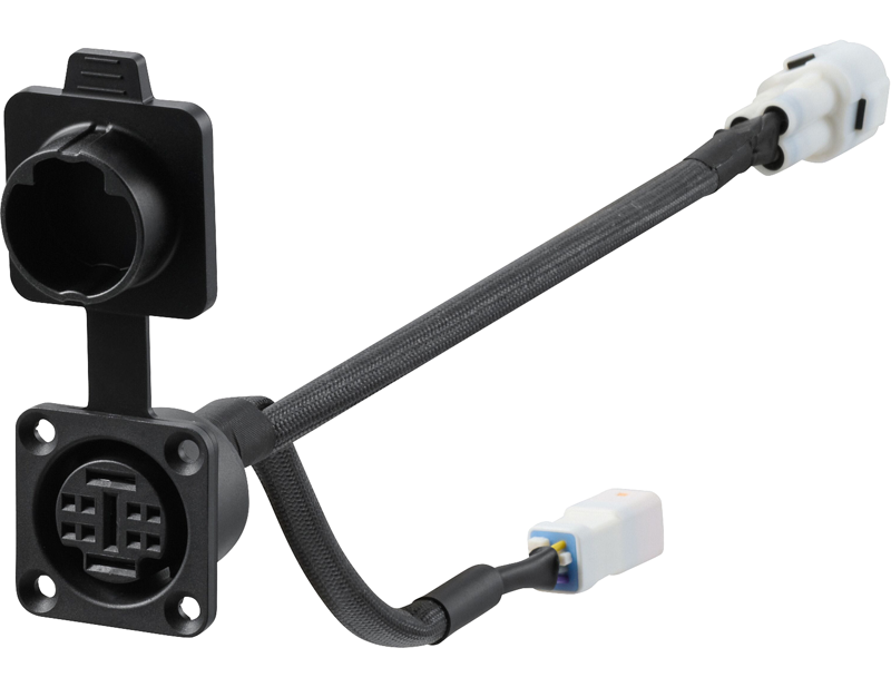 Balfes Bikes Shimano EW-CP111 satellite charging port in black | Free postage over £30, £10 off first order, price match & 0% finance.