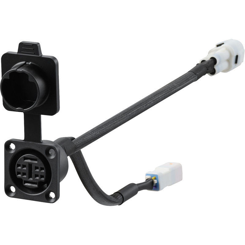 Balfes Bikes Shimano EW-CP111 satellite charging port in black | Free postage over £30, £10 off first order, price match & 0% finance.