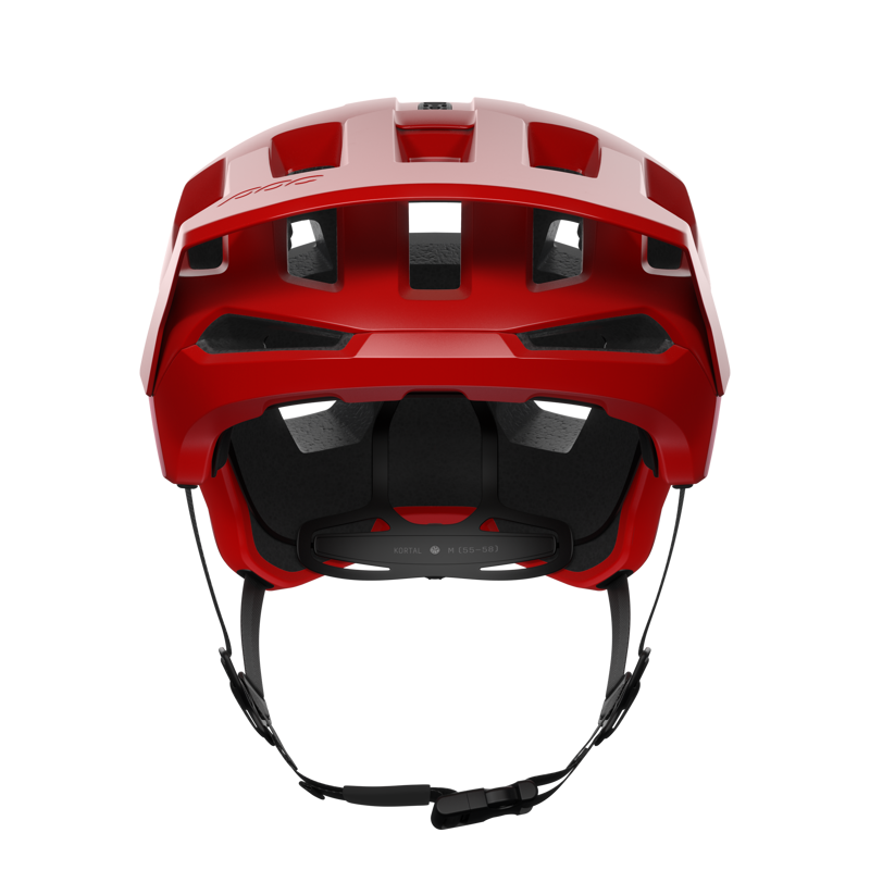 POC Kortal Race MIPS Helmet In Prismane Red Matt Uranium Black Matt-2