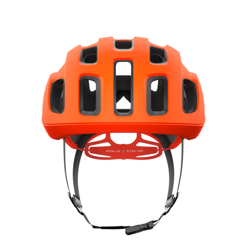 POC Ventral Air MIPS Helmet In Fluorescent Orange Matt-2