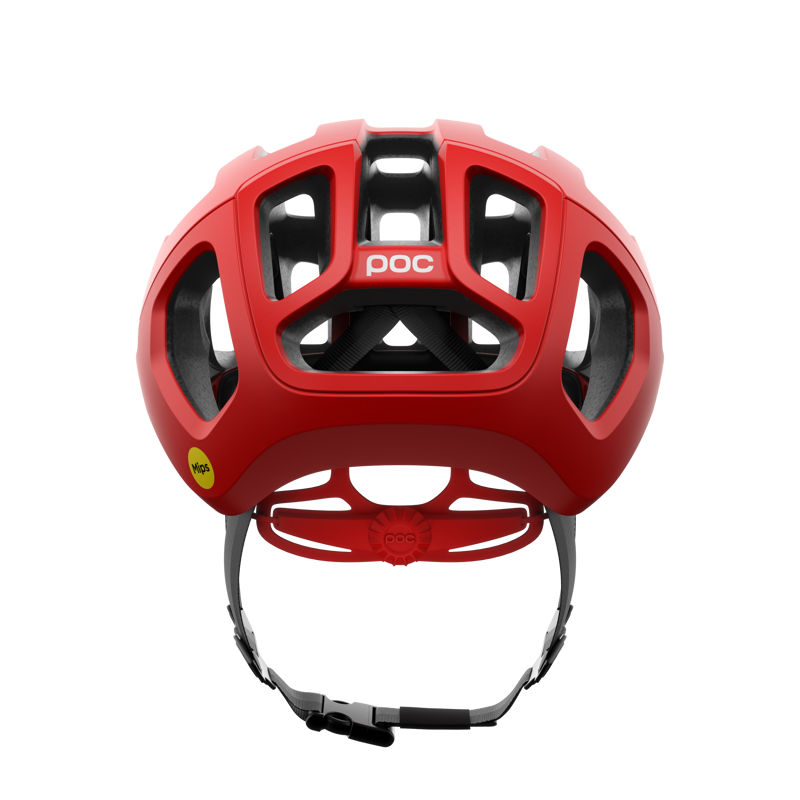 POC Ventral Air MIPS Helmet In Prismane Red Matt-1