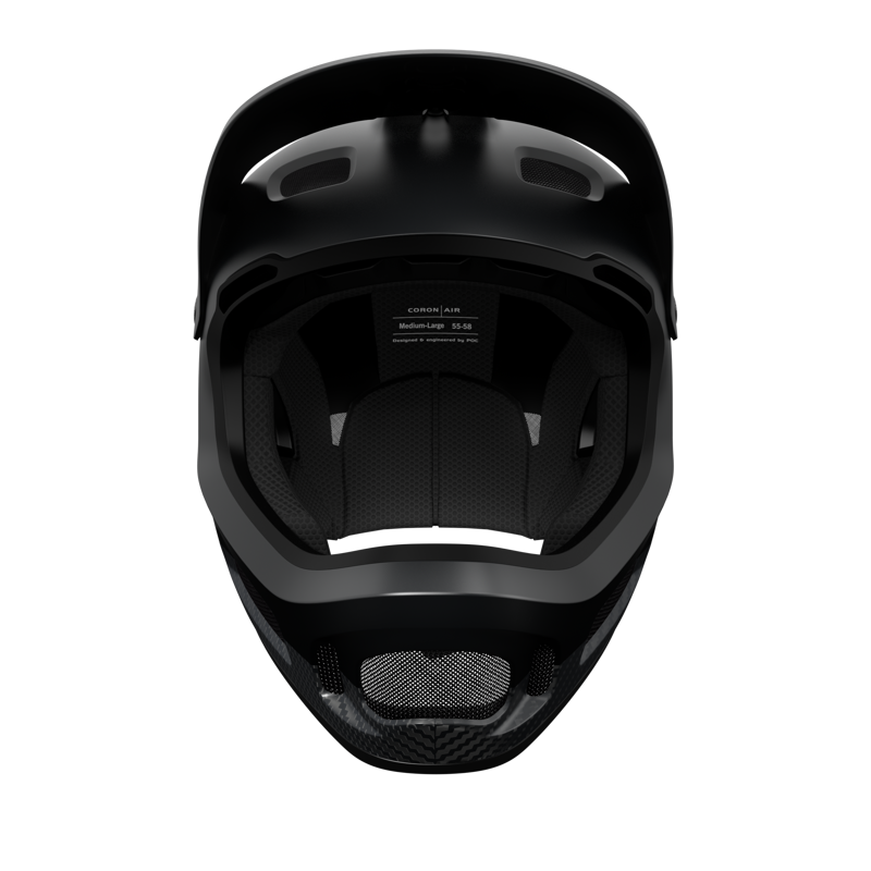 POC Coron Air Carbon MIPS Helmet In Carbon Black-1
