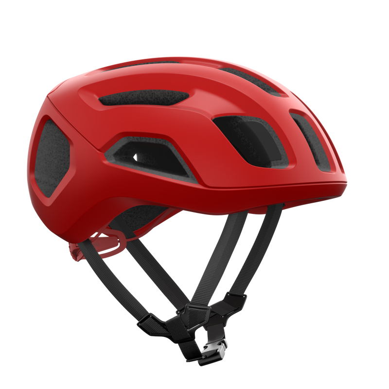 POC Ventral Air MIPS Helmet In Prismane Red Matt-2
