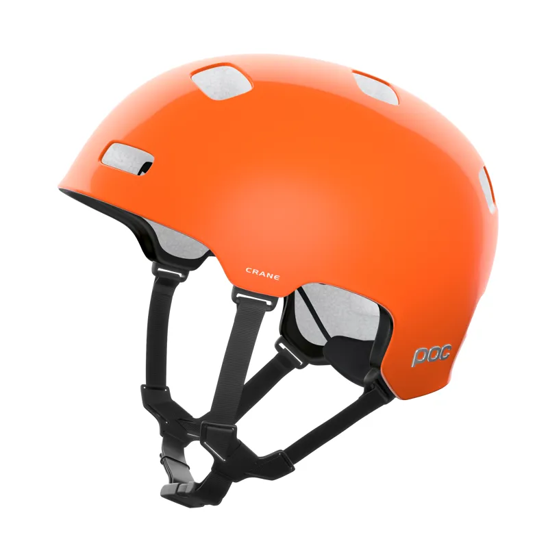 POC Crane MIPS Helmet In Fluorescent Orange