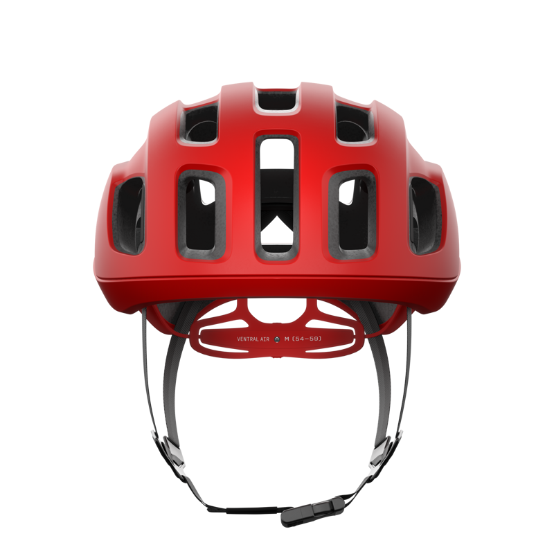 POC Ventral Air MIPS Helmet In Prismane Red Matt-3