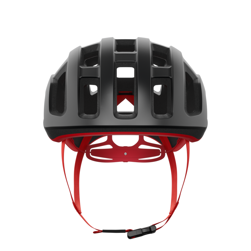 POC Ventral Lite Helmet In Uranium Black Prismane Red Matt-3