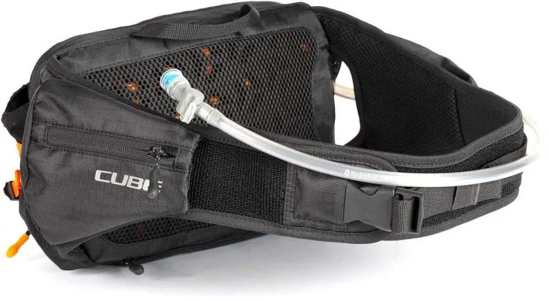 Cube Hip Bag Vertex 3 in Black-4