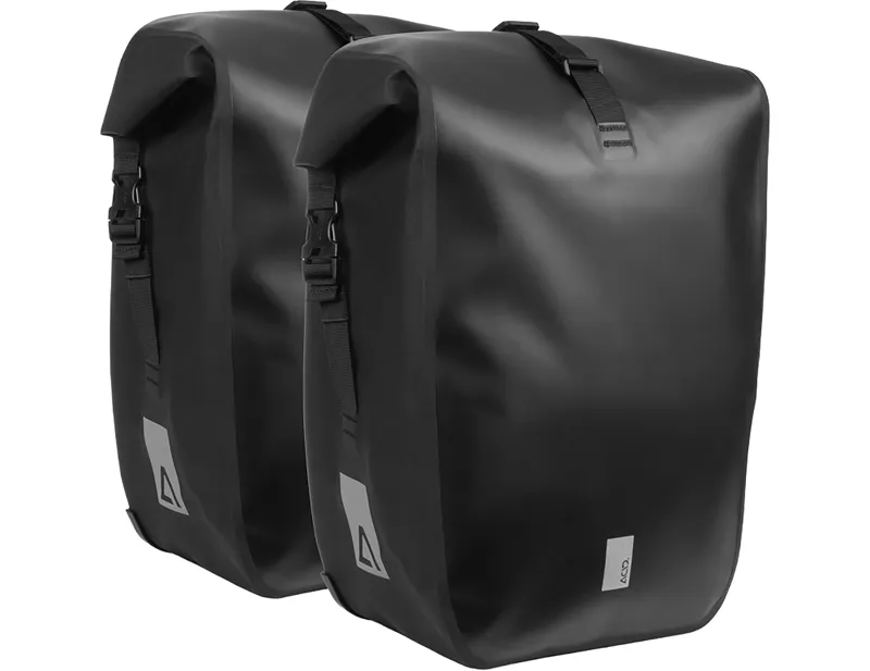 Balfes Bikes Acid Pannier Bag Pure 20/2 Smlink 2.0 in Black - pair | Free postage over £30, £10 off first order, price match & 0% finance.