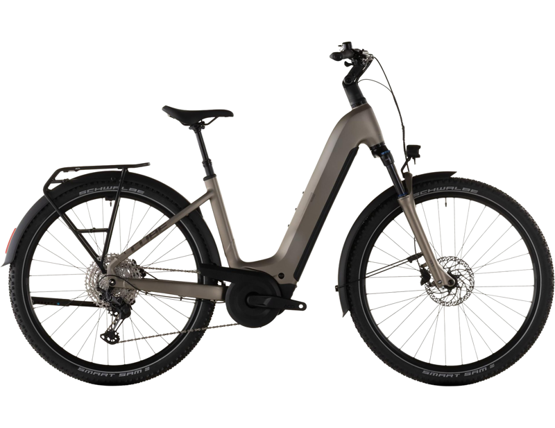 Balfes Bikes Cube Nuride Hybrid Pro 800 EE Electric Hybrid Bike 2026 in Flashstone/Chrome | Free postage over £30, £10 off first order, price match & 0% finance.