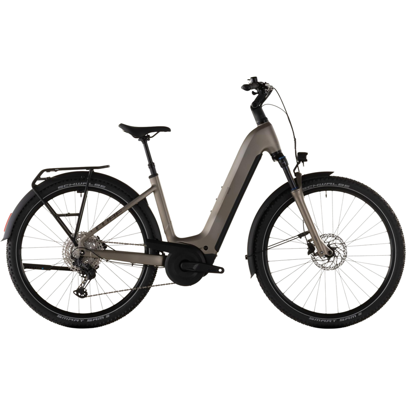 Balfes Bikes Cube Nuride Hybrid Pro 800 EE Electric Hybrid Bike 2026 in Flashstone/Chrome | Free postage over £30, £10 off first order, price match & 0% finance.