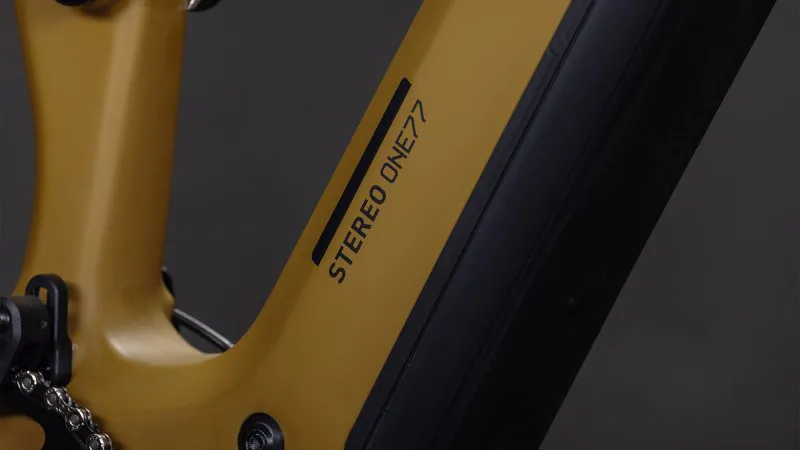 Cube Stereo Hybrid One77 HPC Race 800 Electric Mountain Bike 2026 in Willowgreen/Black-4