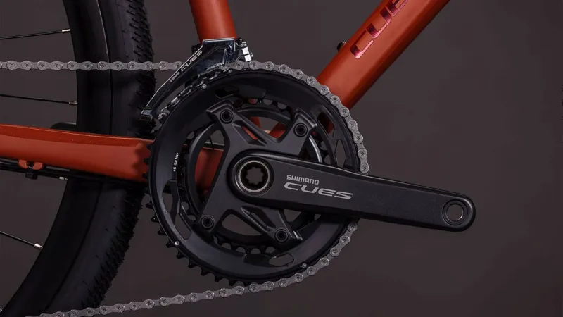 Cube Nulane Race Trapeze Hybrid Bike 2026 in Amber-5