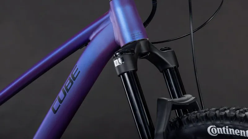 Cube Reaction TM Pro Hardtail Mountain Bike 2026 in Blueviolet/Black-4