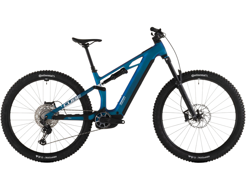 Balfes Bikes Cube Stereo Hybrid one44 HPC SLX 800 Full Suspension Electric Mountain Bike 2026 in Nebula/White | Free postage over £30, £10 off first order, price match & 0% finance.