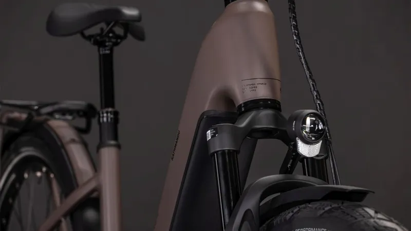 Cube Kathmandu Hybrid Exc 800 EE Electric Hybrid Bike 2026 in Cedar/Chrome-5