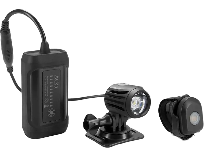 Balfes Bikes Acid Led Light HPA 1300 in Black | Free postage over £30, £10 off first order, price match & 0% finance.