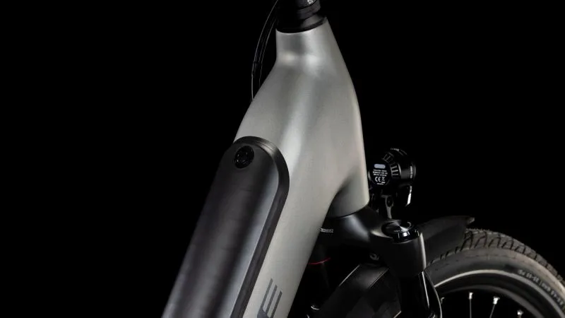 Cube Supreme Hybrid SLX 625 Easy Entry Electric Hybrid Bike 2026 in Grey/Lunar-1