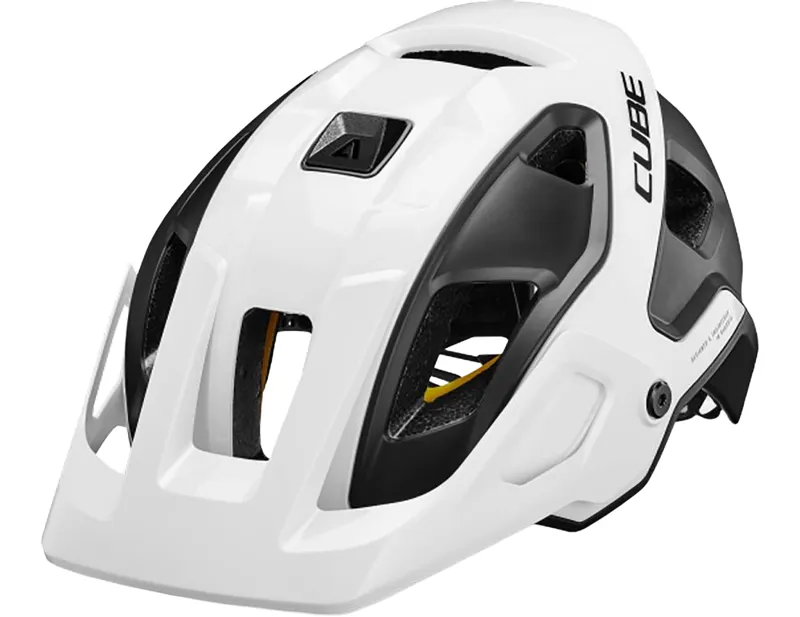 Balfes Bikes Cube CUBE HELMET STROVER in WHITE/BLACK | Free postage over £30, £10 off first order, price match & 0% finance.