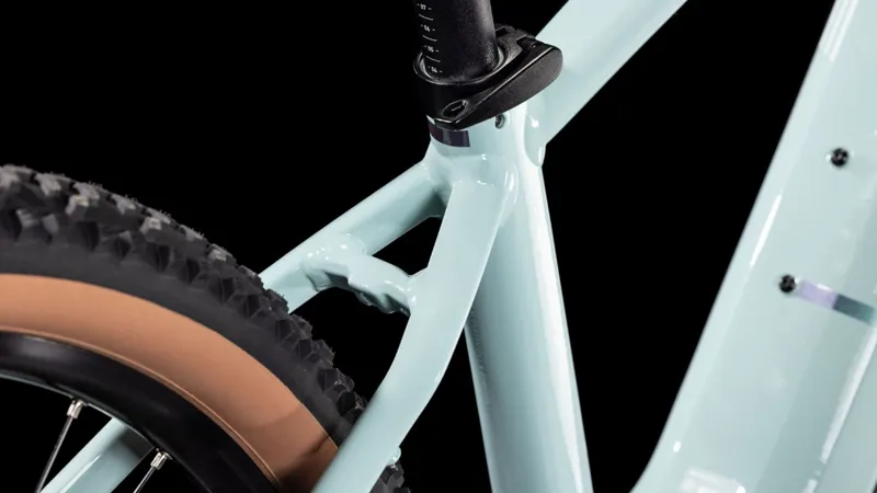 Cube Reaction Hybrid Performance 500 Electric Bike in Skylight Blue/White-2